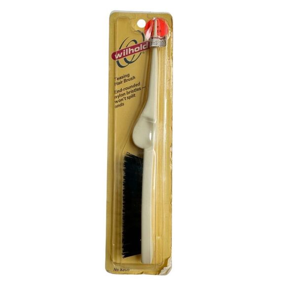 Vintage Wilhold Teasing Hair Brush Sealed in Package - Picture 1 of 4